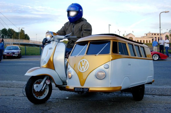 Beetle Volkswagen Bike Fotomontage