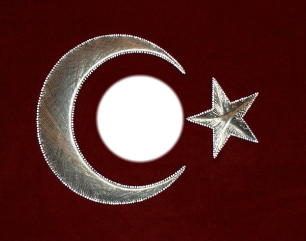 Türk bayrağı Fotomontagem