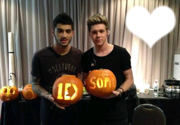 One Direction halloween Photo frame effect