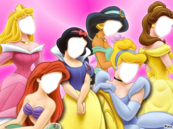 princesse Disney Fotomontagem