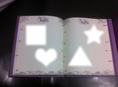 diario de violetta Fotomontage