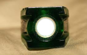 green lantern ring Fotomontažas