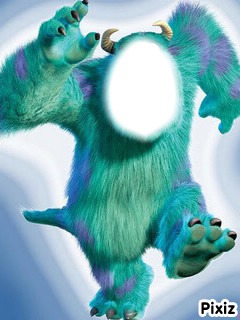 monsters inc Photo frame effect
