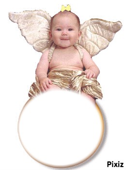 bébé ange Fotomontāža