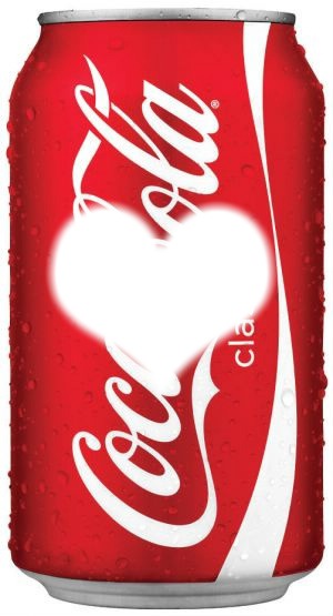 coca-cola Fotomontasje