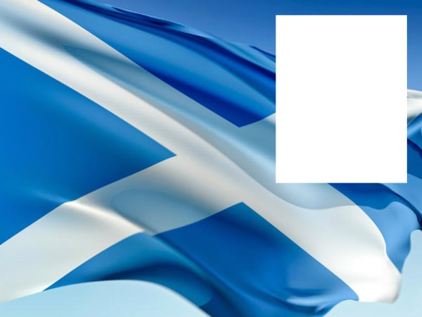 Scotland flag Φωτομοντάζ