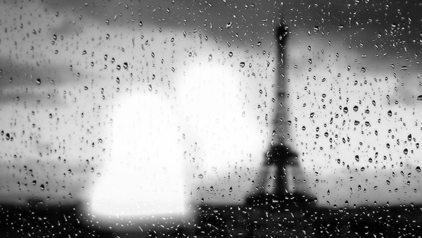rain Photo frame effect