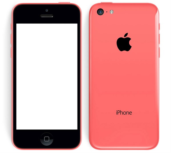 iphone pink (rosado) フォトモンタージュ