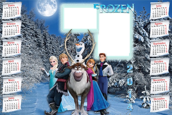 frozen 2 Fotomontage