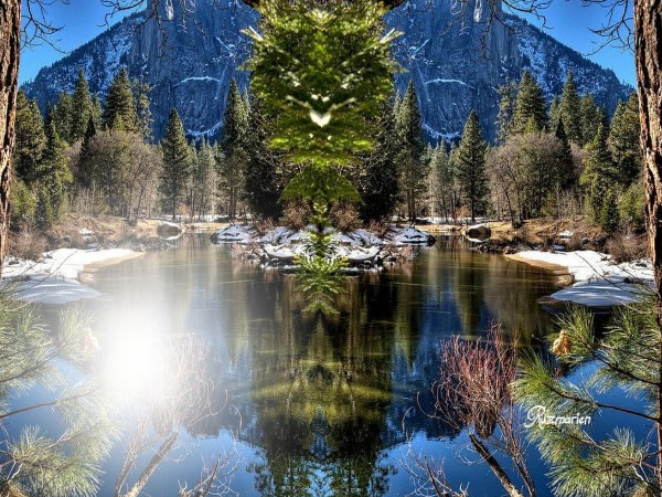 paisajes Photo frame effect