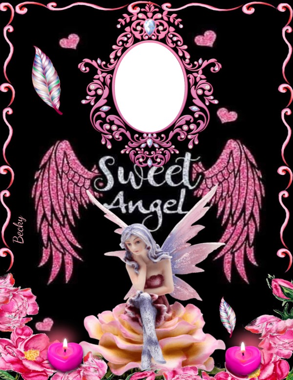sweet angel Photomontage