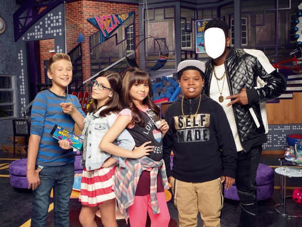 Double G and Game Shakers Fotomontage