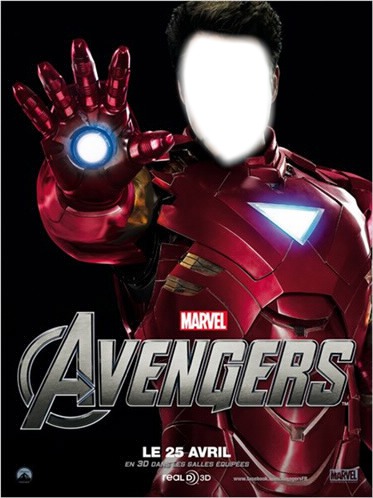 Iron man Fotomontažas