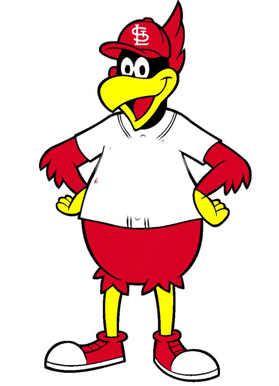 fred bird (st,louis Cardinals Valokuvamontaasi
