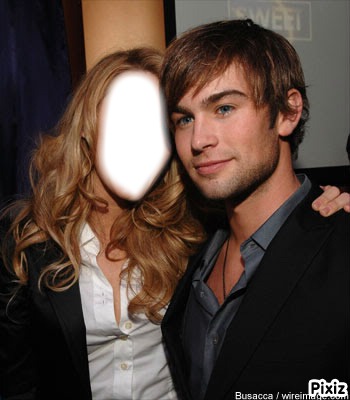 chace crawford Photo frame effect