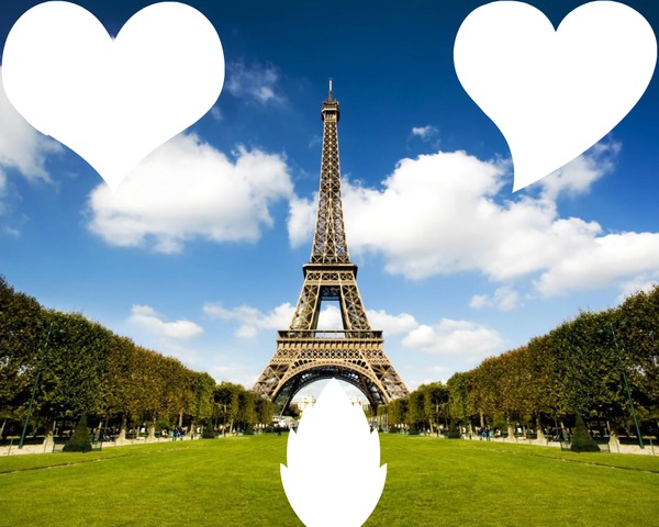 torre Eiffel Fotomontagem