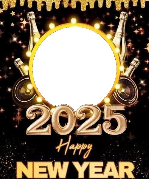 new year 2025 photo frame effects [p. 1/1] Pixiz