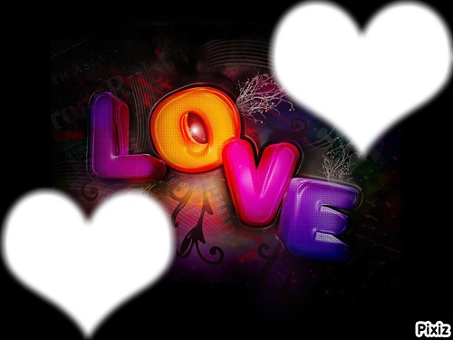 Love <3 Fotoğraf editörü