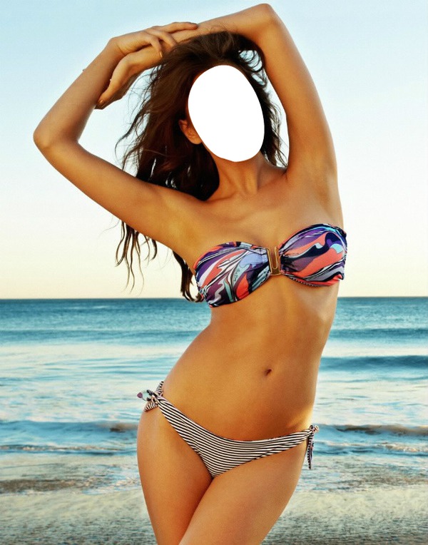 bikini Fotomontasje