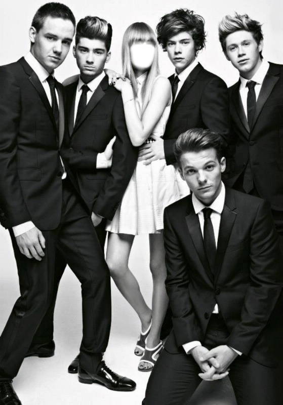 One Direction . Fotomontage