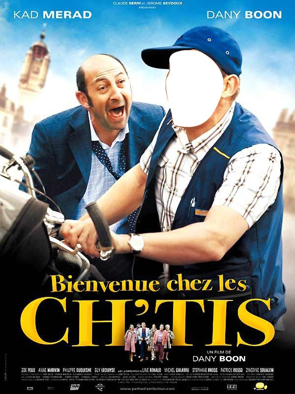 Bienvenue chez les chtis Fotoğraf editörü