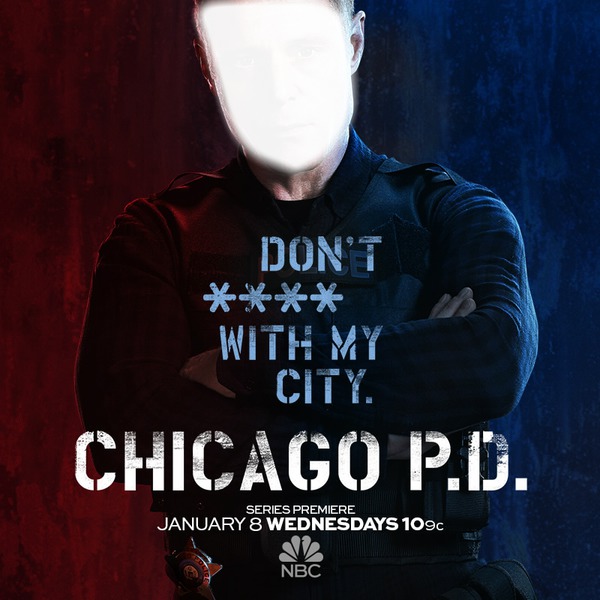 chicago police Fotomontaža