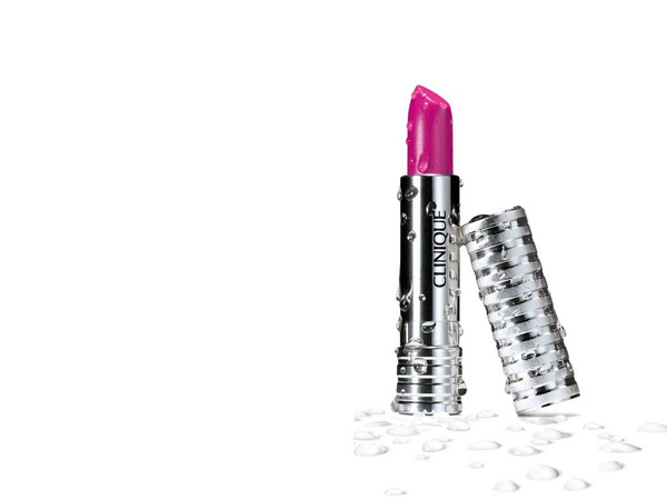 Clinique Colour Surge Pink Lipstick Valokuvamontaasi