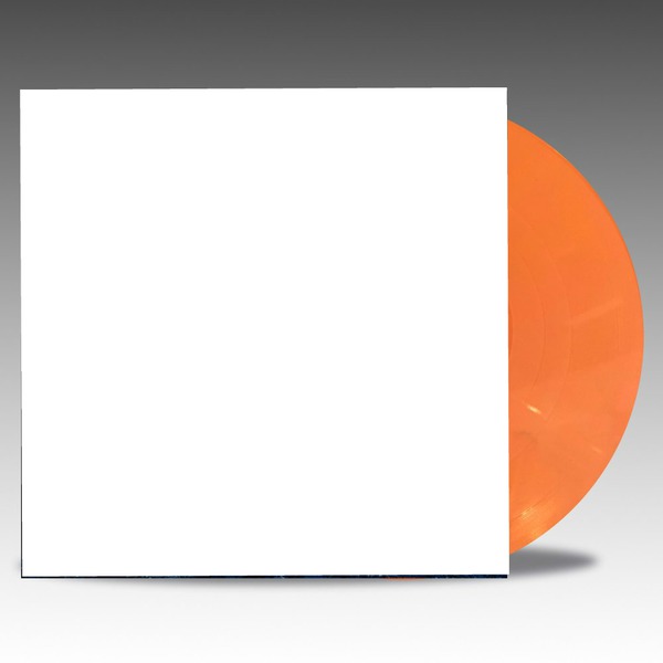 orange coloured vinyl Fotomontagem