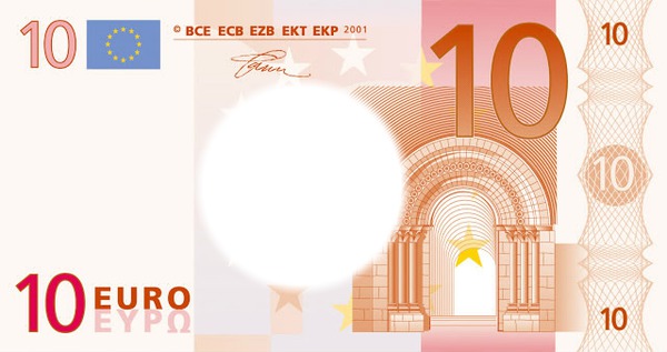 10 Euro Fotomontaža