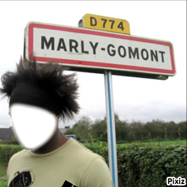 Marly-Gomont Fotomontage