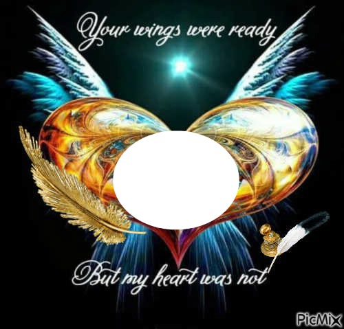 wings we ready Photo frame effect