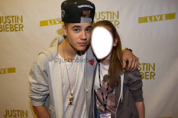 Justin Bieber and you Fotomontasje