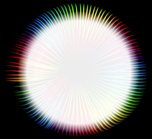 círculo multi cor Valokuvamontaasi