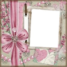 cadre de flere roze Fotomontage