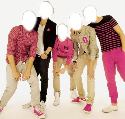 Ils ont changé de tête , les One Direction Fotomontage
