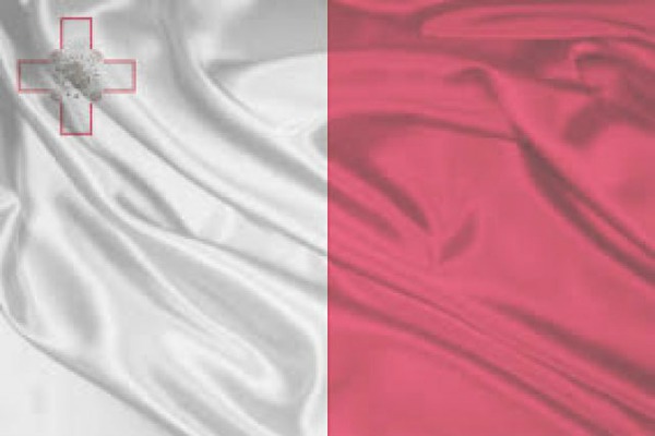 Malta flag Fotomontage