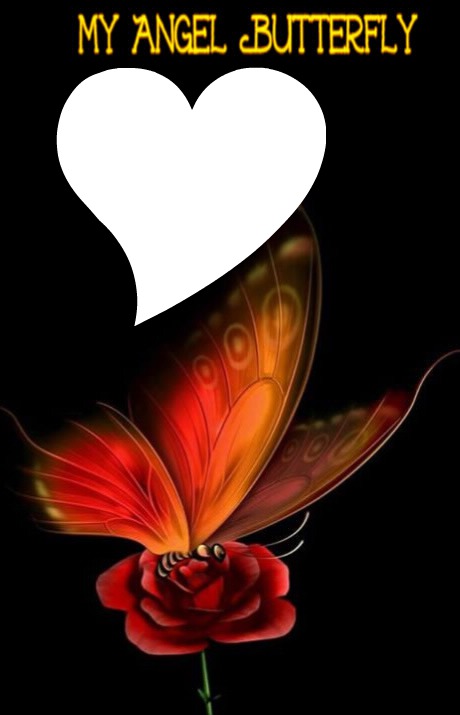 my angel butterfly Φωτομοντάζ