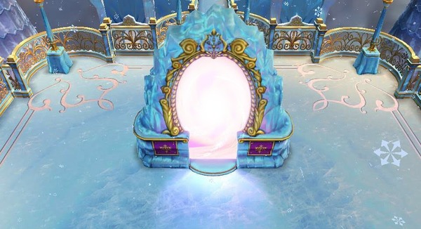 The Sims Jogue Grátis - Portal do Palácio de Gelo Photomontage