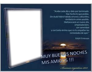 buenas noches amor Photo frame effect