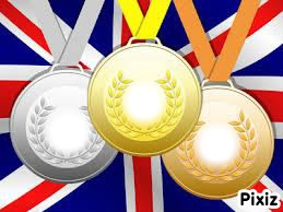 Médaille des Jeux Olympiques London 2012 Montage photo