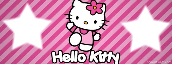 Cadre Hello Kitty Photomontage