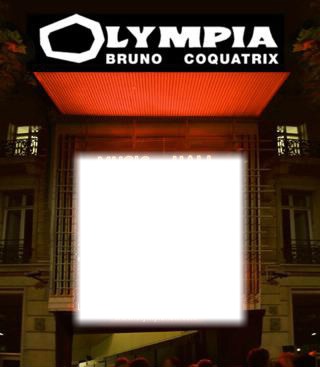 Affiche Olympia Photo frame effect