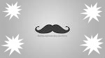 Swag moustache explosion Photo frame effect