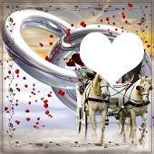 mariage bague et cheval Фотомонтаж