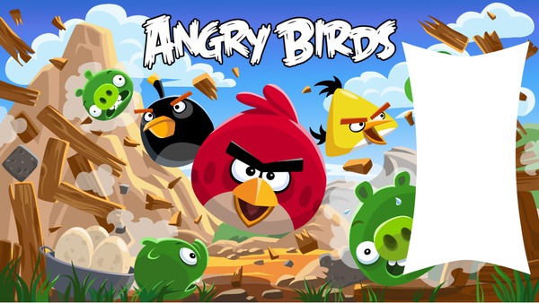 Angry Birds 2 Fotomontáž