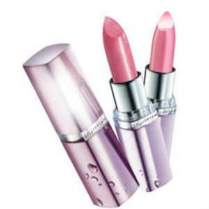Maybelline Water Shine Pink Lipstick 2 Фотомонтаж
