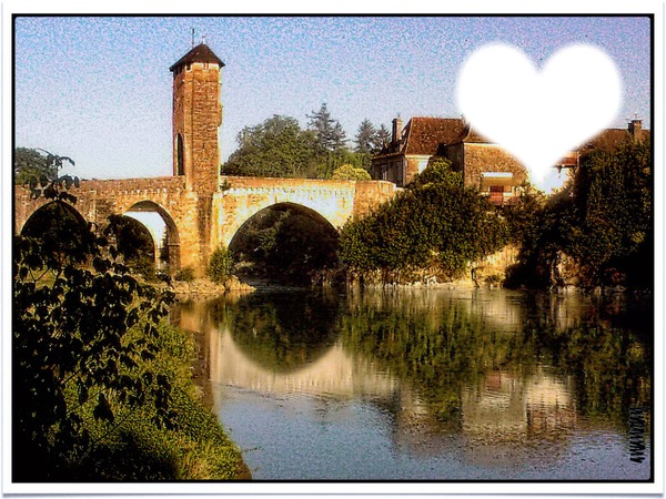 Pont vieux Photomontage