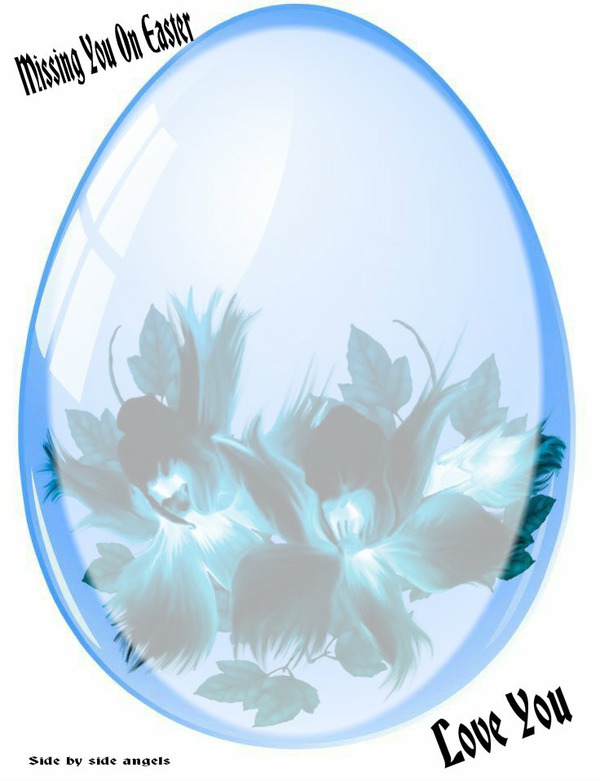 easter angel egg Fotomontāža
