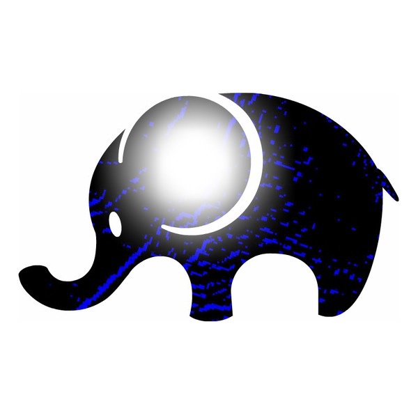 elefante Fotomontagem