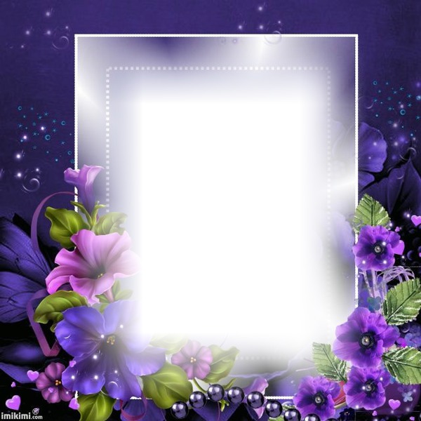 flower Photo frame effect